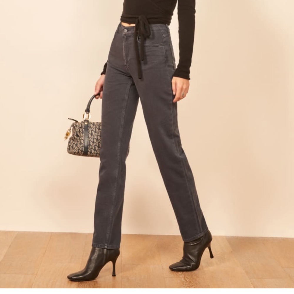 Reformation Brooklyn Relaxed Tapered Jeans